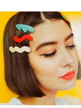Chunks Hair Barrettes Lot